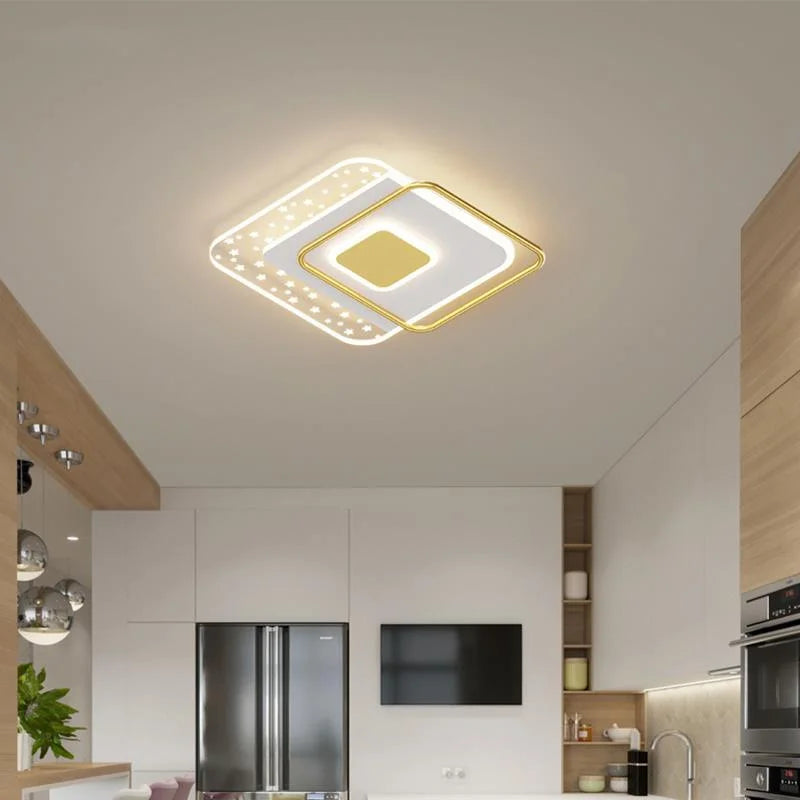 lustre moderne en led pour éclairage d'allée et couloir