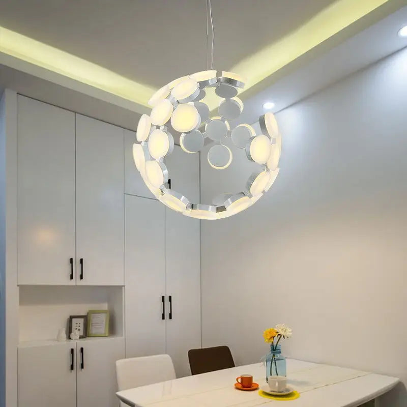 Danish Designer Big Globle Pendant Lamp Modern Suspension Hanging Light for Living Room