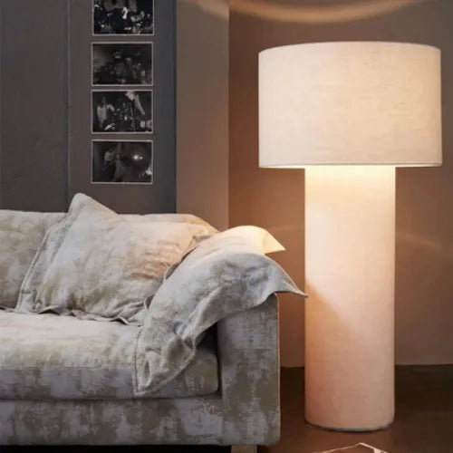 lampadaire à led en tissu tubulaire pour un éclairage moderne