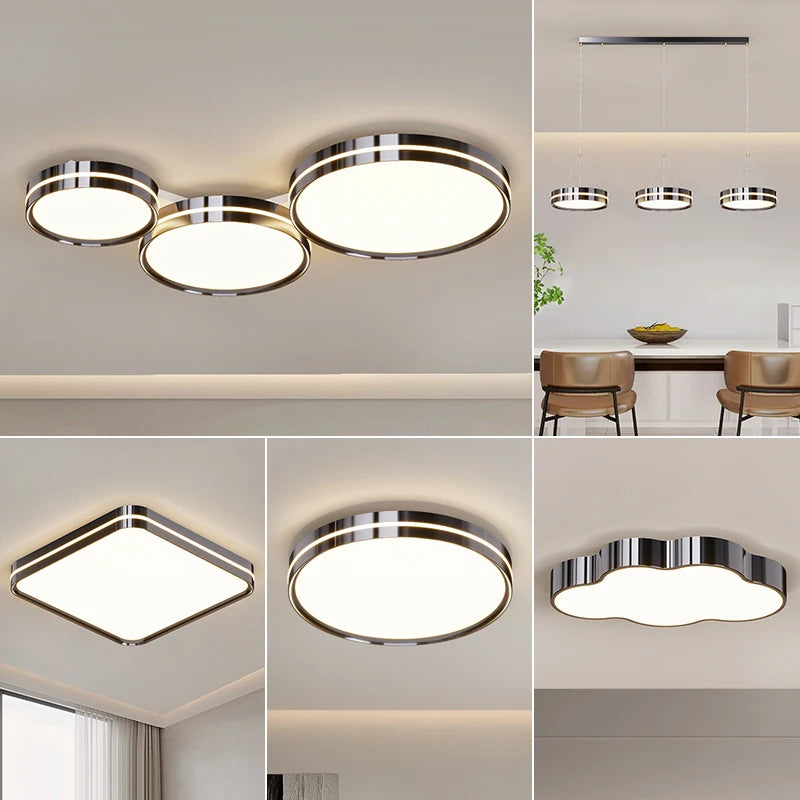 lustre led moderne pour intérieur d'appartements et allées