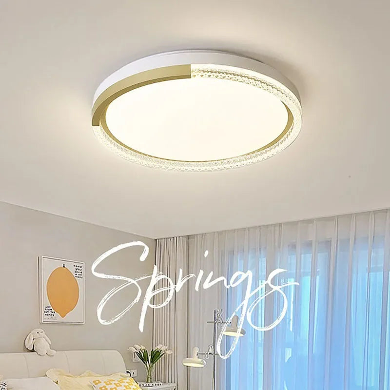 lustre moderne à leds pour décoration intérieure luminaire