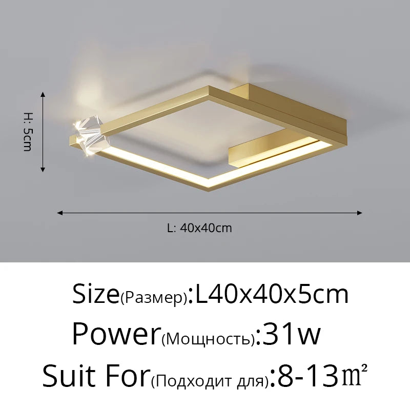 lustre led ultra fin pour tous les espaces intérieurs