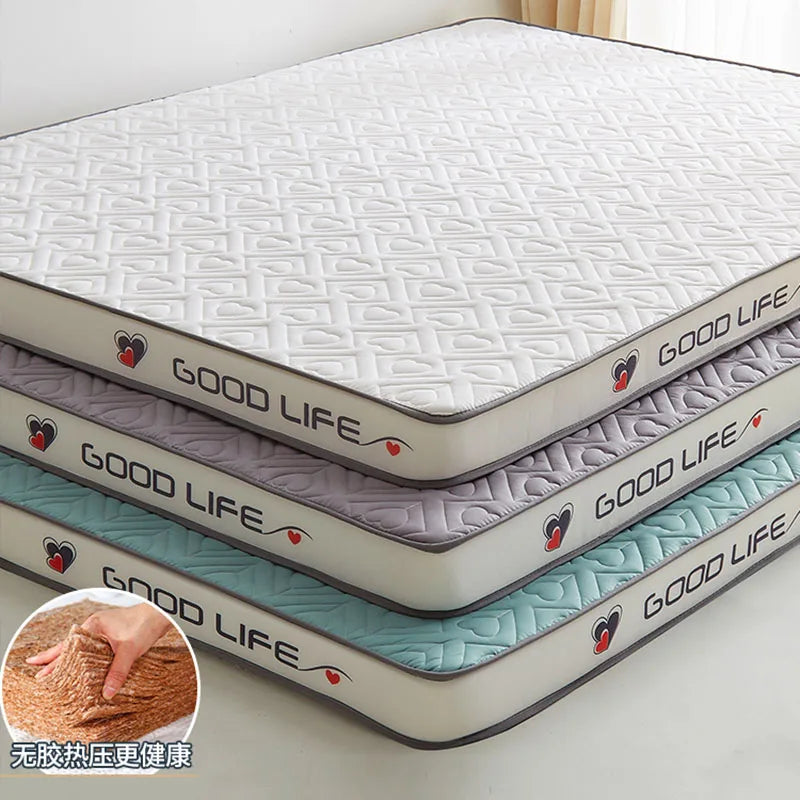 matelas doux en coton coco avec protection ergonomique pour le dos