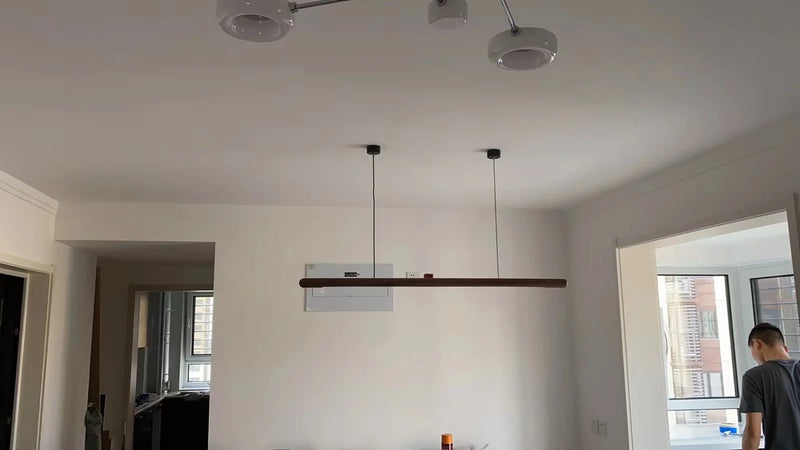 suspension en bois pour décoration intérieure moderne