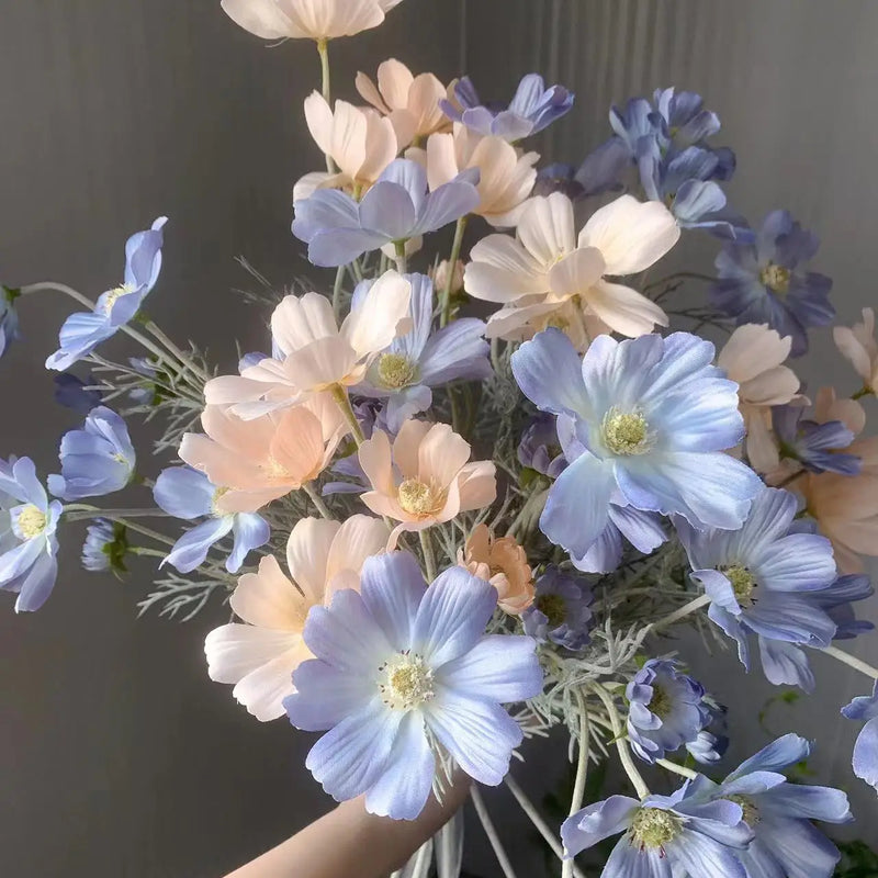 fleurs artificielles daisy pour décorations de mariage et table