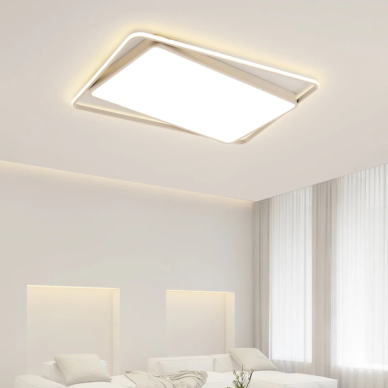 plafonnier led encastré minimaliste moderne pour loft