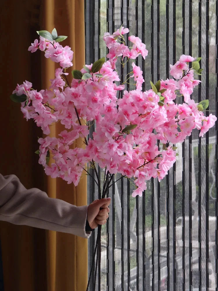 branche de fleur de cerisier artificielle pour décoration douce