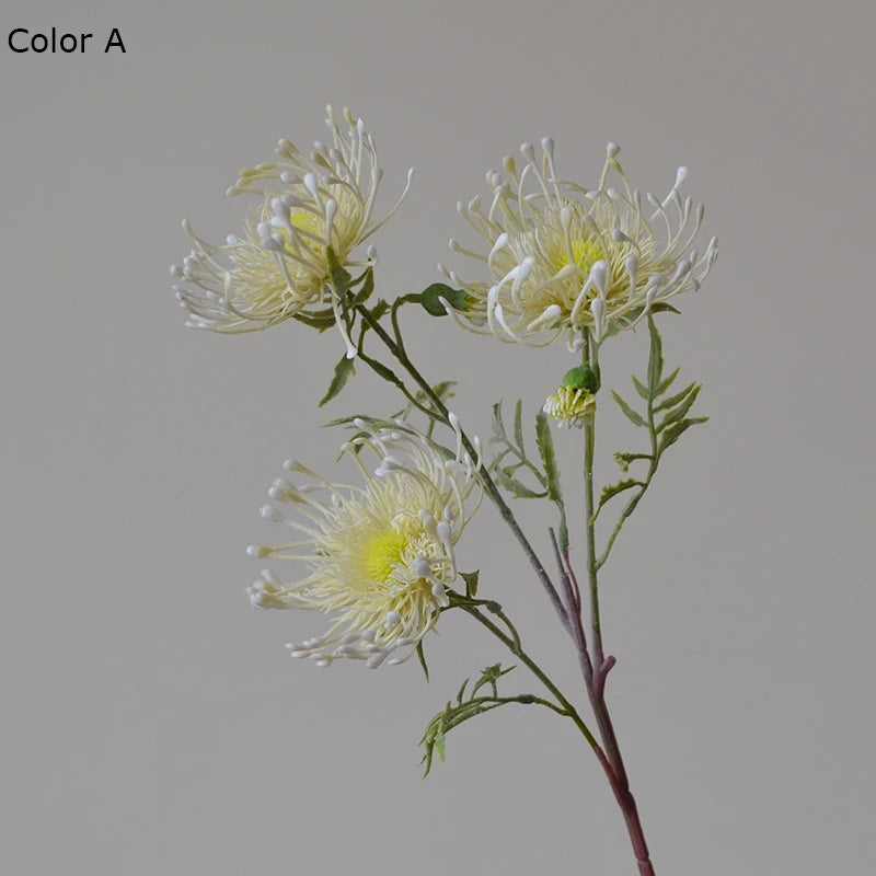 fleurs artificielles leucospermum pour décoration de mariage