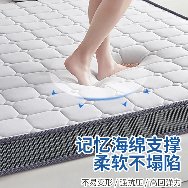 matelas latex mémoire de forme coton pour dortoir étudiant