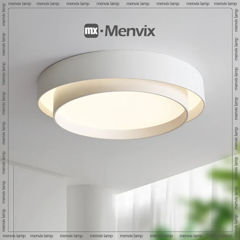 menvix moderne led à intensité variable rond carré luminaires intérieur