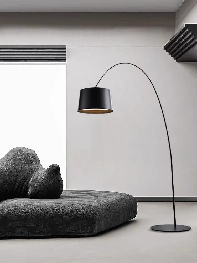 "lampadaire led minimaliste moderne design nordique éclairage décoratif"