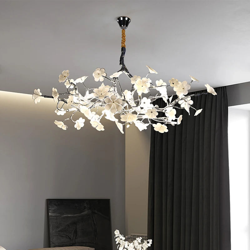 lustre moderne en anneau éclairage de luxe décoration suspendue