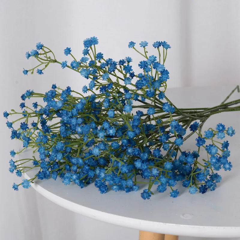 bouquet de fleurs artificielles étoiles pour fêtes et décorations