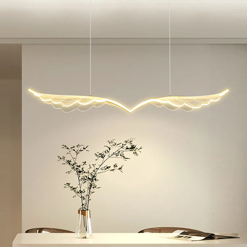 suspension led moderne design minimaliste pour décoration intérieure