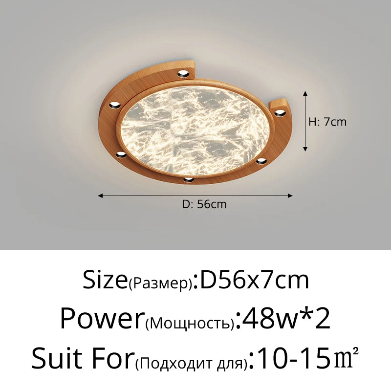 plafonnier led minimaliste protection des yeux éclairage intérieur moderne