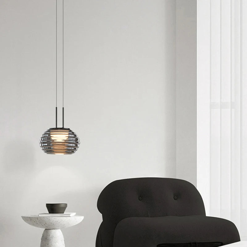 lustre led moderne minimaliste adapté aux commerces et cafés