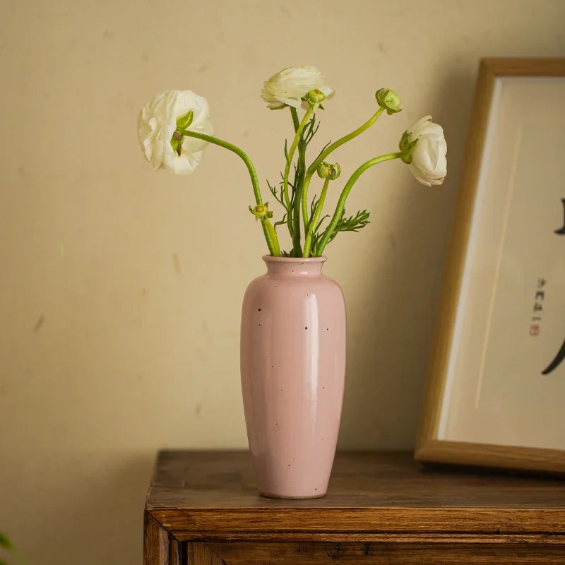 vase décoratif moderne en céramique pour fleurs et cactus