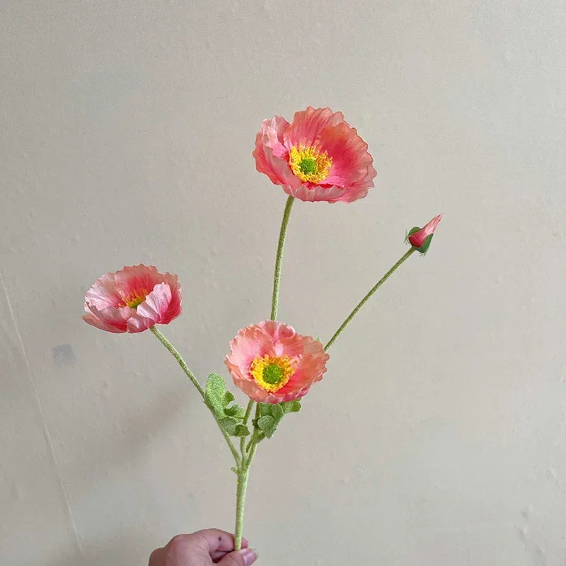 fleurs artificielles en soie pour décoration de mariage et table