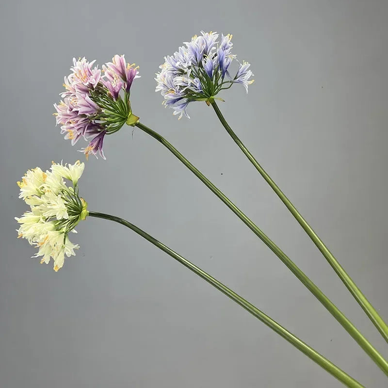 lot de 2 fleurs en soie pour décoration intérieure moderne