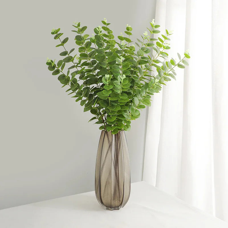 branche de plante artificielle en eucalyptus pour décoration intérieure et jardin