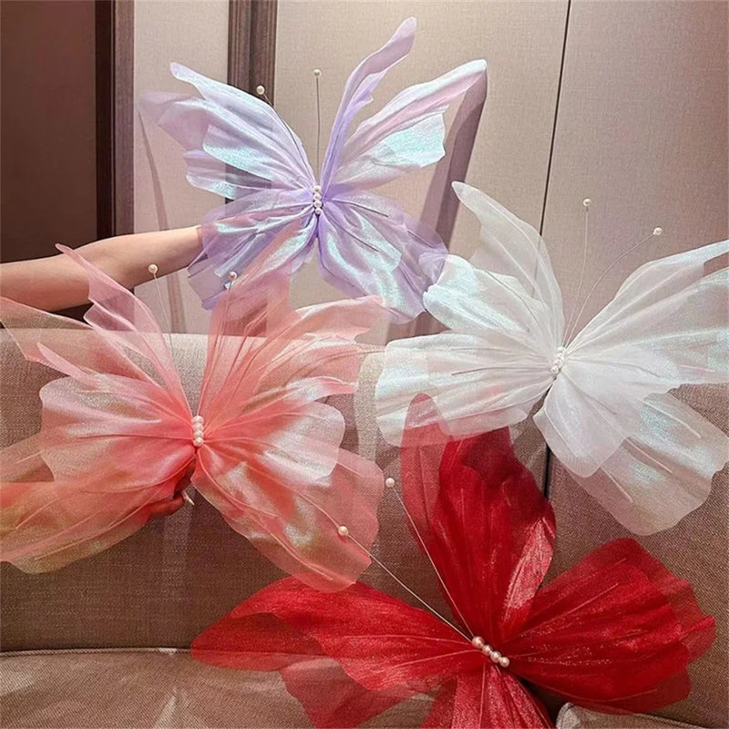 décoration papillons géants pour baby shower mariage anniversaire