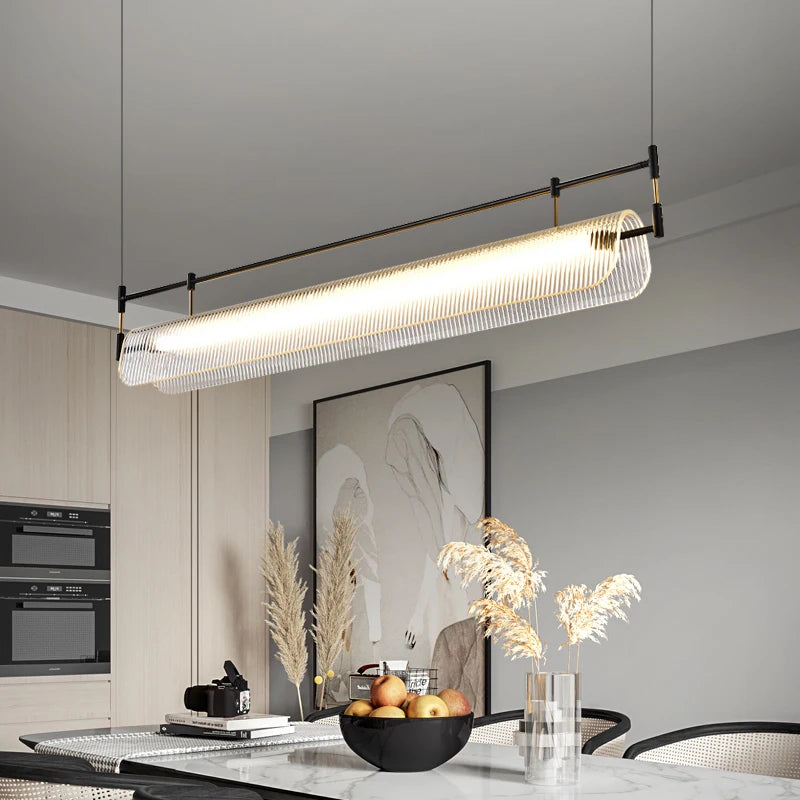 suspension led minimaliste moderne pour intérieur élégant