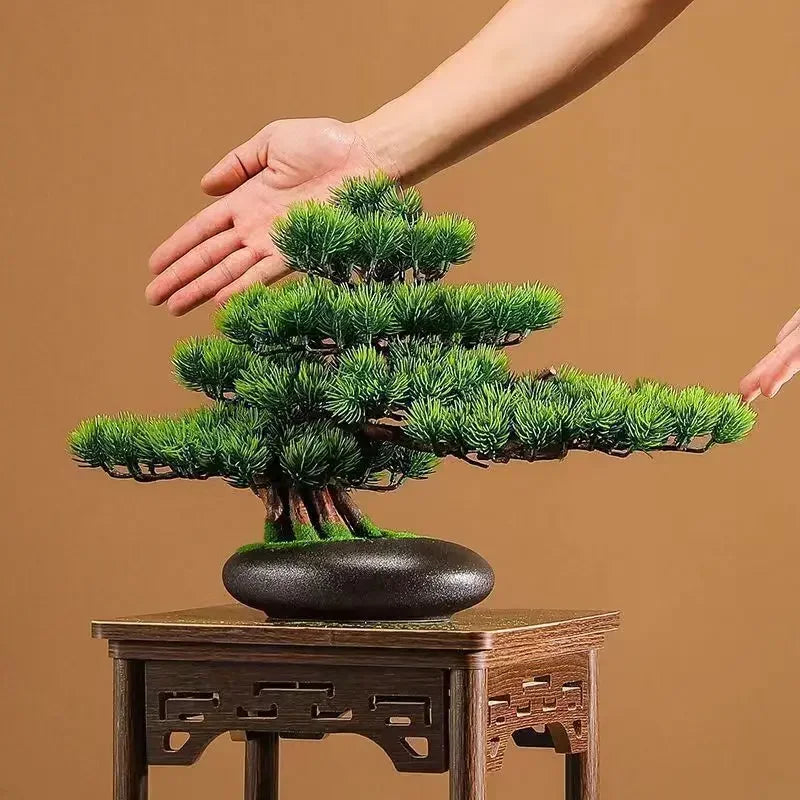 simulation arbre bonsaï pour décoration intérieure et aménagement extérieur