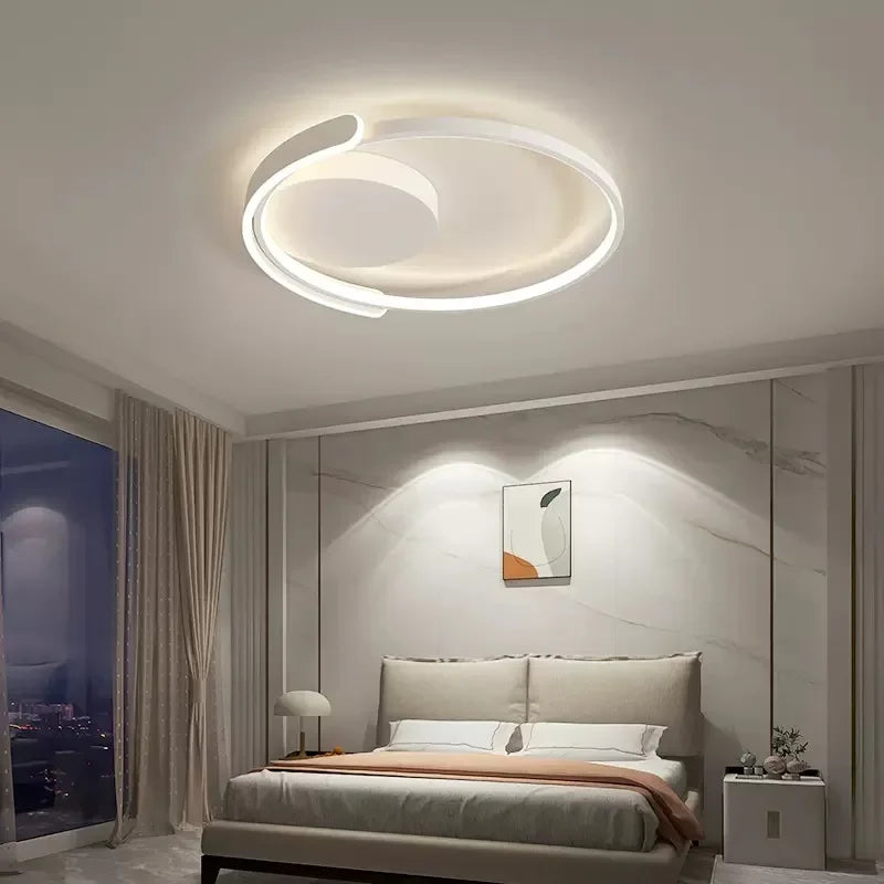 plafonnier led moderne pour décoration intérieure et ambiance chaleureuse