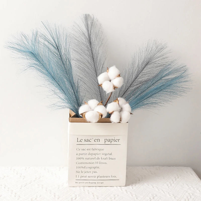 lot de pampas artificielles pour décoration mariage fête