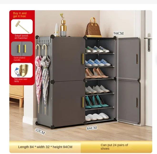 armoire pliable moderne pour rangement de chaussures à la maison