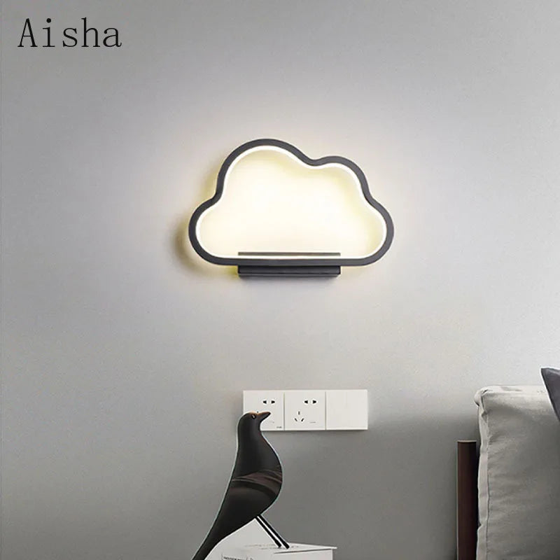 applique murale nuage led pour décoration enfant