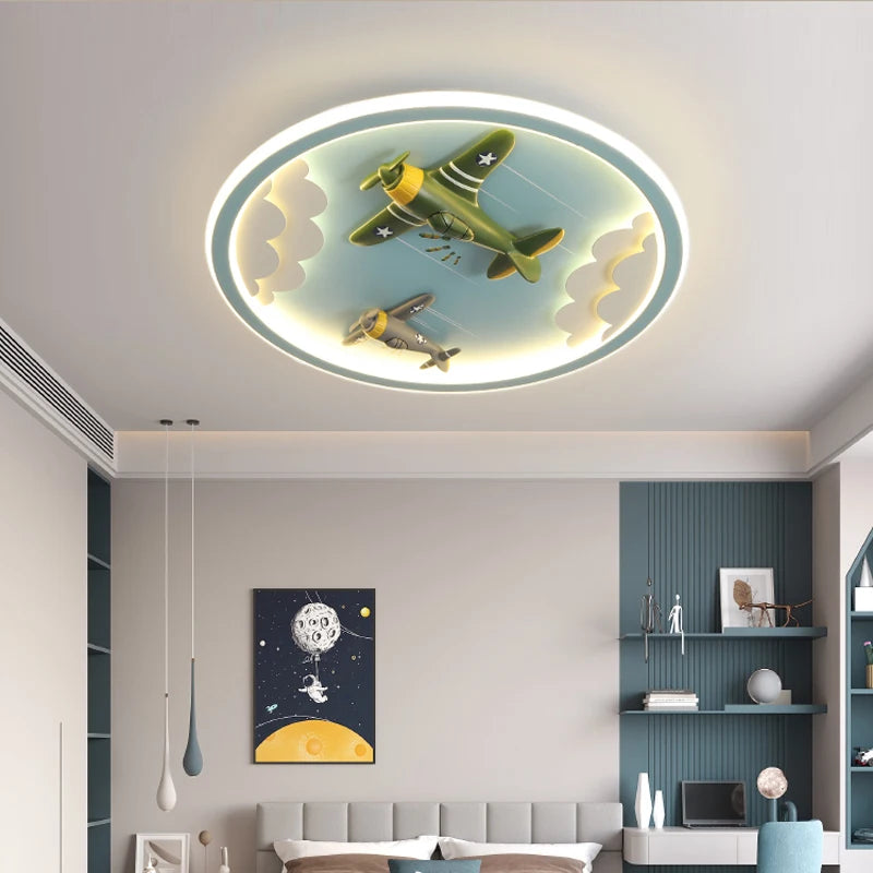 plafonnier led créatif pour chambre d'enfant décorative