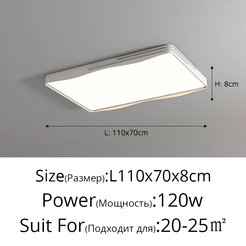 plafonniers led modernes pour éclairage intérieur élégant