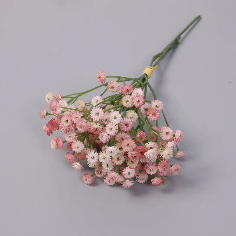 bouquet de gypsophile artificielle pour mariage et décoration intérieure