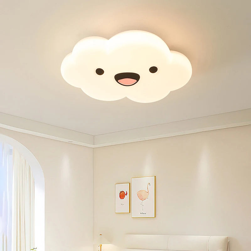 plafonnier moderne smiley visage pour éclairage intérieur