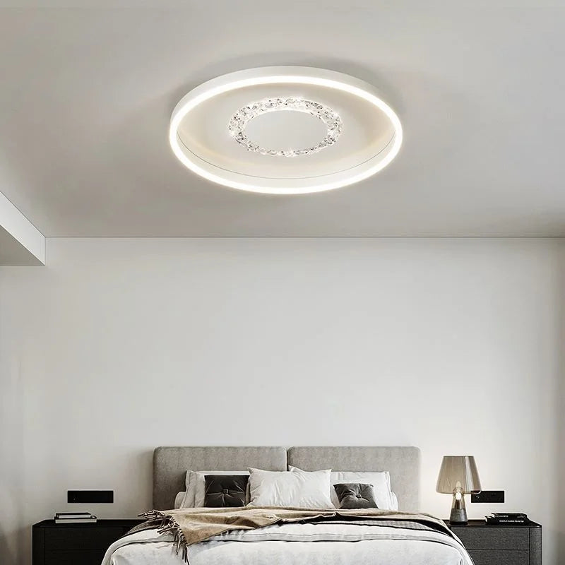 plafonnier led décoratif circulaire pour intérieur moderne