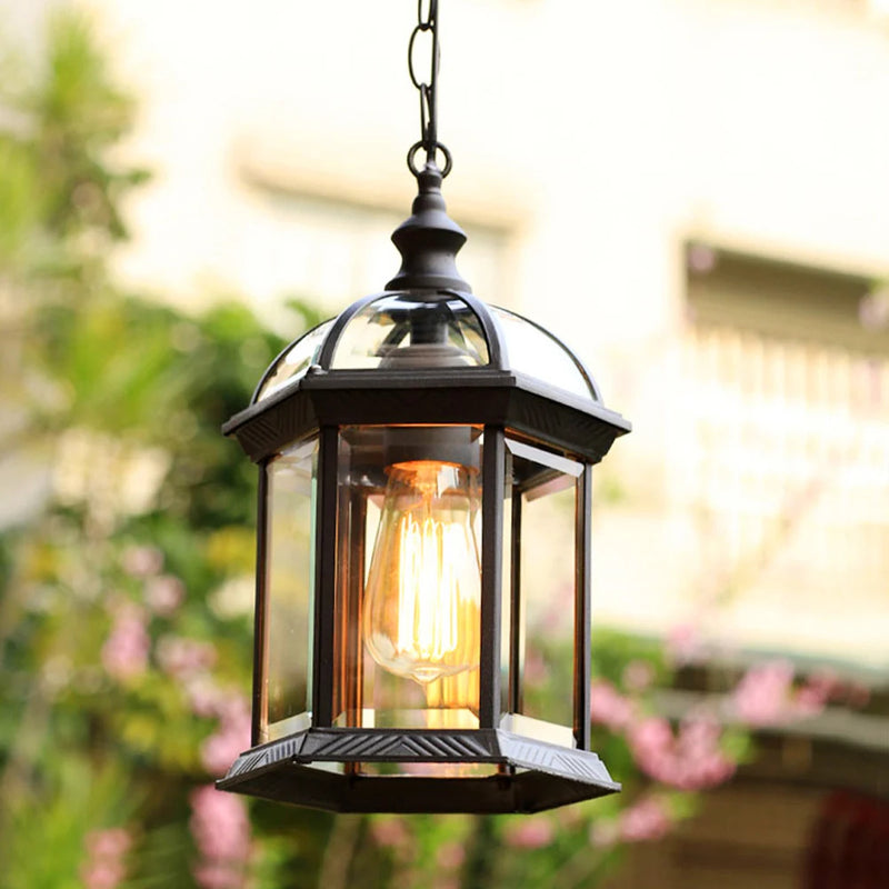 lustre étanche pour balcon extérieur et jardin décoratif