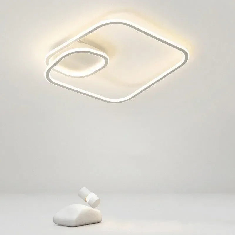 plafonnier led moderne pour décoration intérieure et ambiance chaleureuse