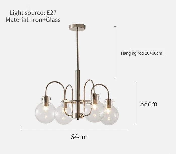 suspension moderne minimaliste en led pour intérieur élégant