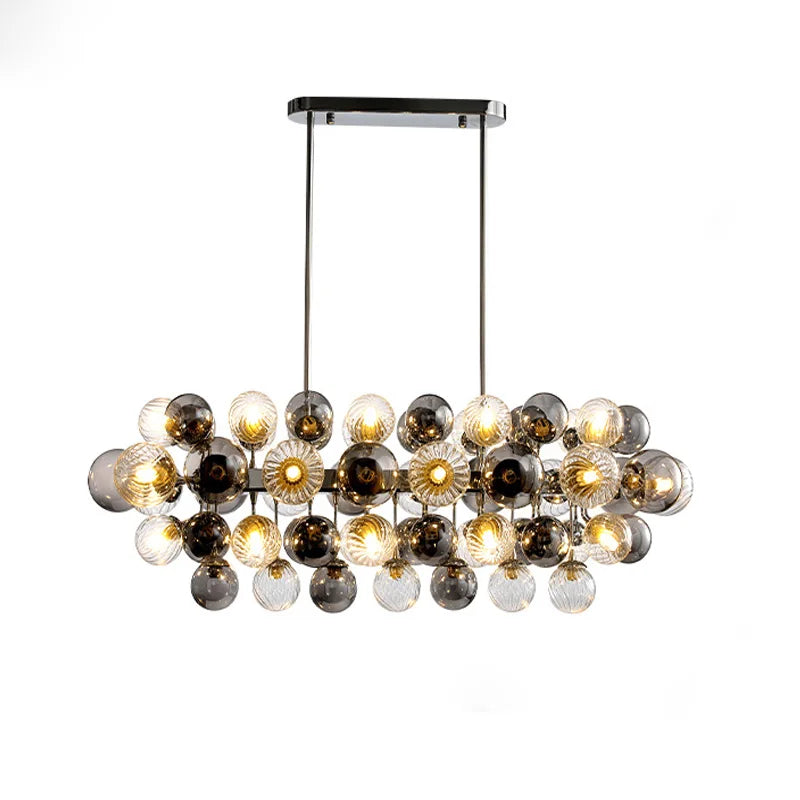 2024 Modern Originality LED Chandelier For Dining Room Living Room Bar Kitchen Magic Bean Molecular Lamp