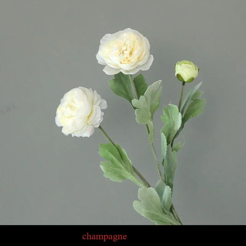 fleurs artificielles en soie pour décoration intérieure restaurant