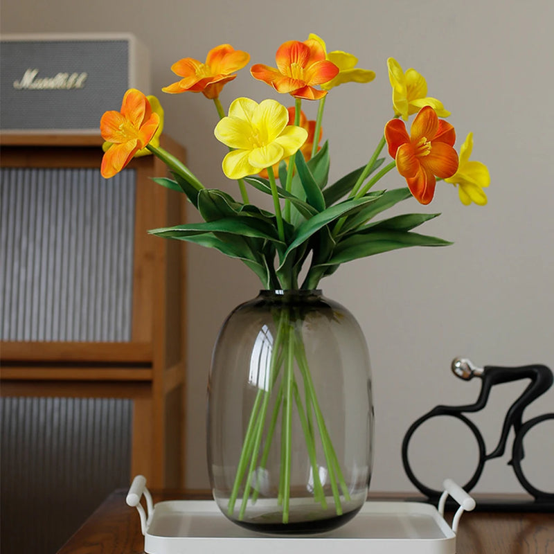 fleurs de tulipe artificielles pour décoration de mariage et jardin