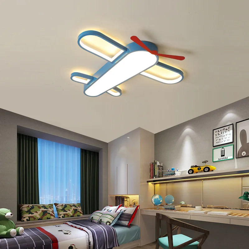 plafonnier led moderne minimaliste avion luminaires décoration maison