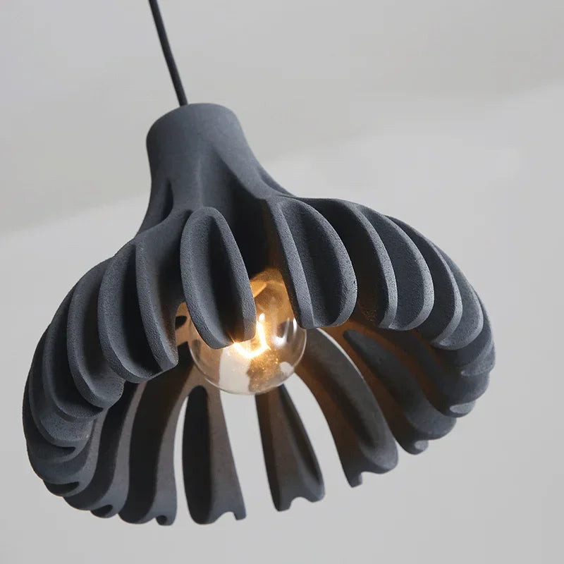 lustre moderne design en résine pour décoration commerciale