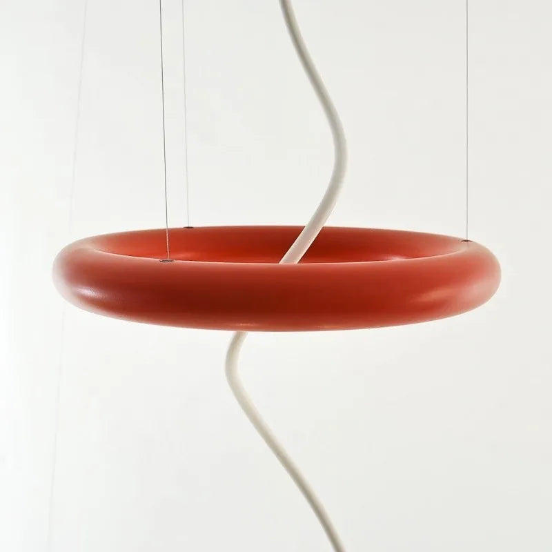 lustre nordique wabi sabi led suspension loft luminaire