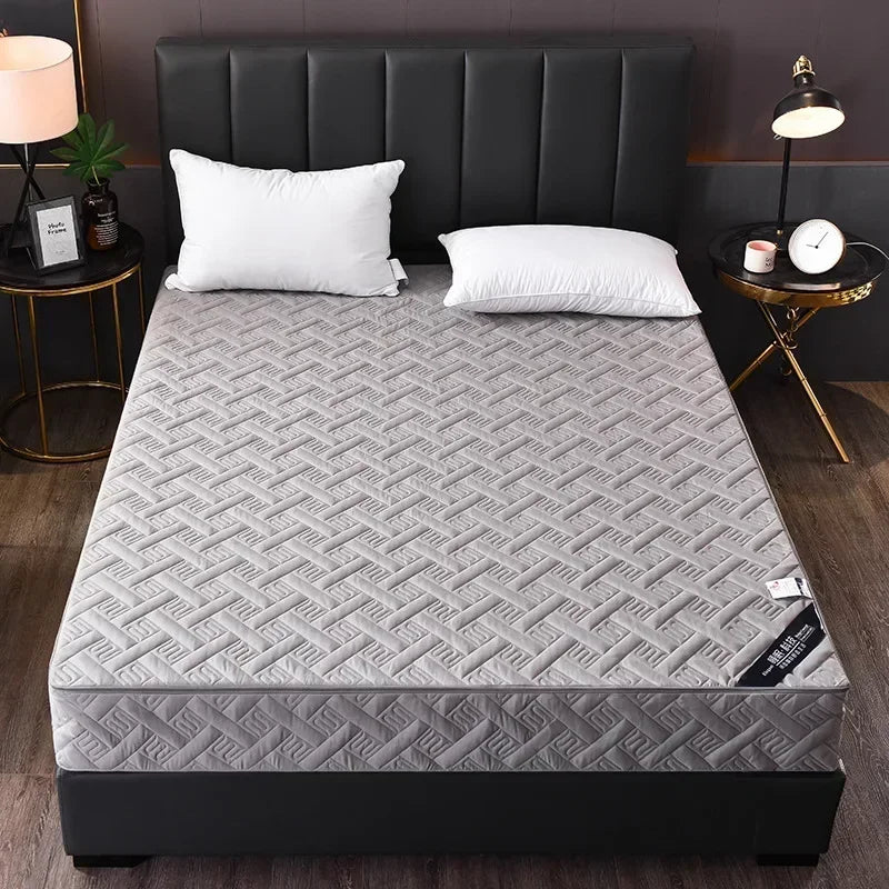 housse de matelas six côtés double face anti poussière fermeture zip