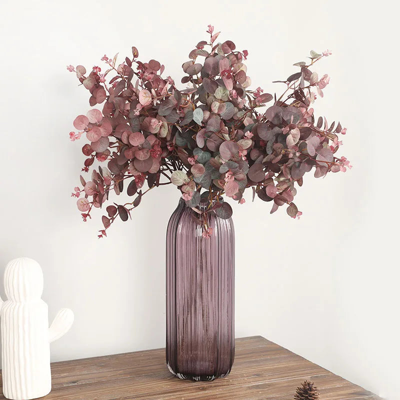 branche d'arbre d'eucalyptus luxueuse décoration plante artificielle