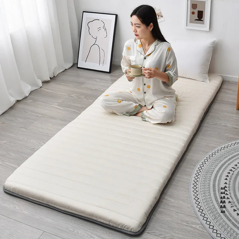 matelas mousse pliable pour enfants et étudiants doux et confortable