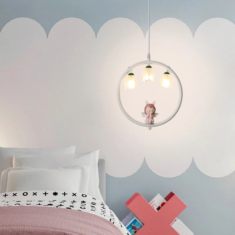 suspension mignonne pour chambre de petite fille moderne