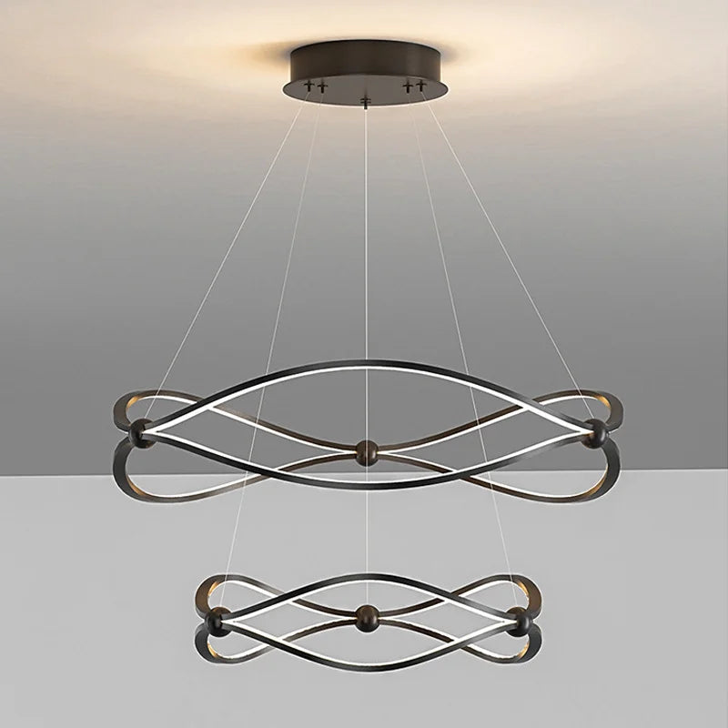 suspension design moderne pour un éclairage intérieur élégant